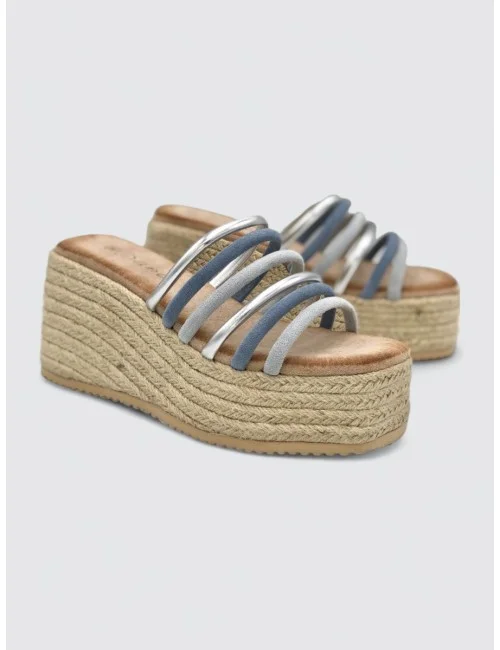 Sandalias Con Plataforma de...