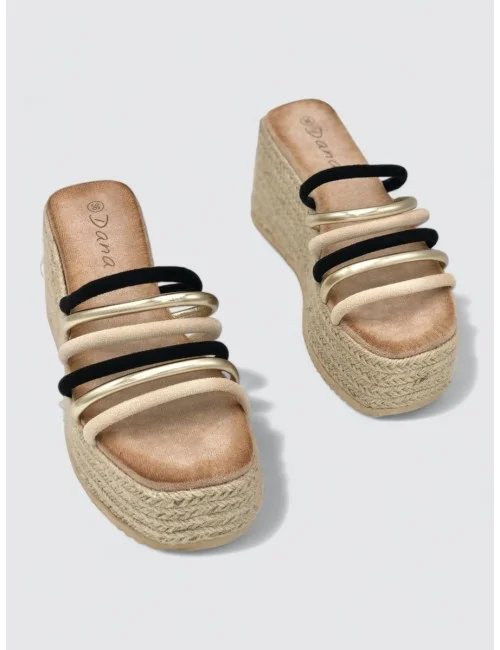 Sandalias Con Plataforma de...