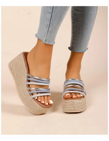 Sandalias Con Plataforma de...