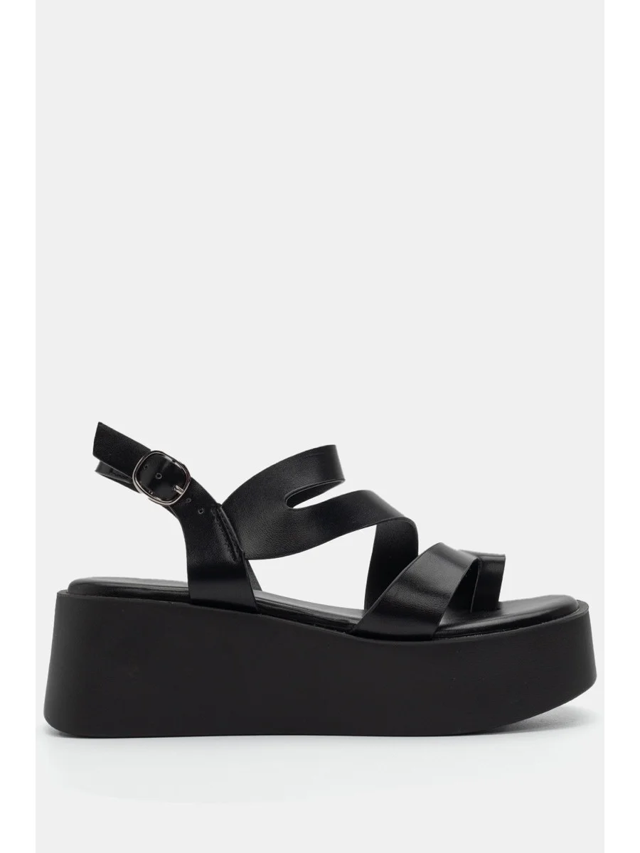 Sandalias Cruzadas Aquila Noir