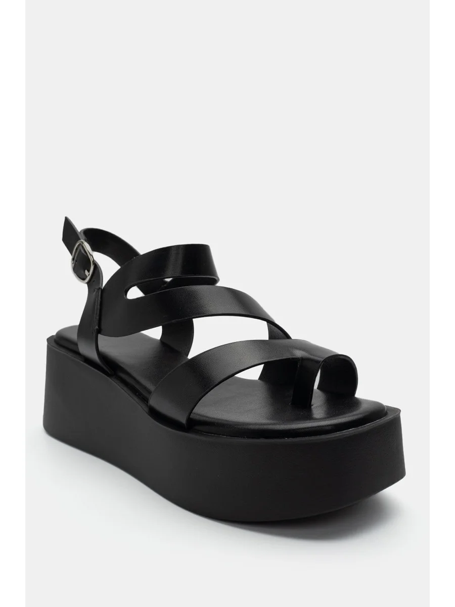 Sandalias Cruzadas Aquila Noir