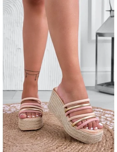 Sandalias Con Plataforma de...