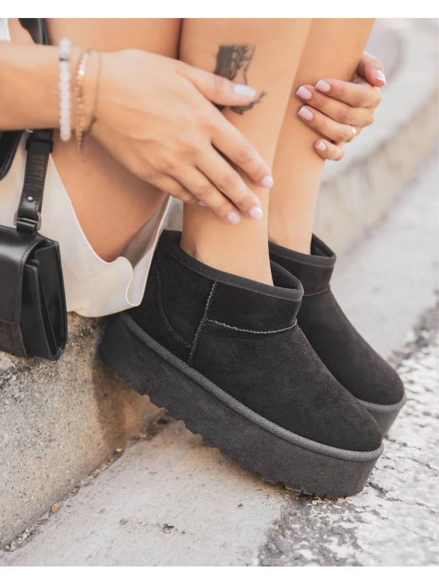 Botas Esquimales con pelito por dentro Turi Noir