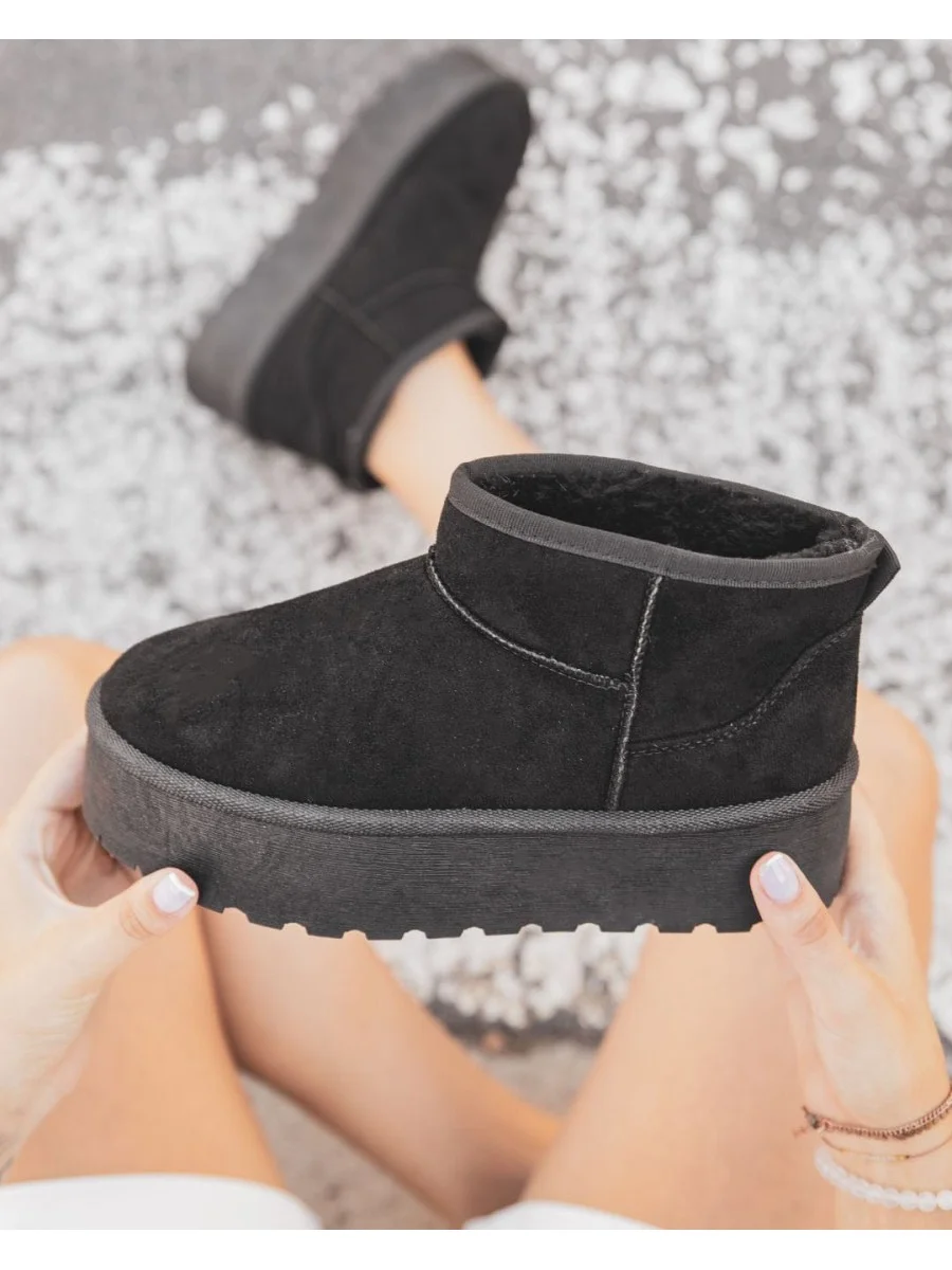 Botas Esquimales con pelito por dentro Turi Noir