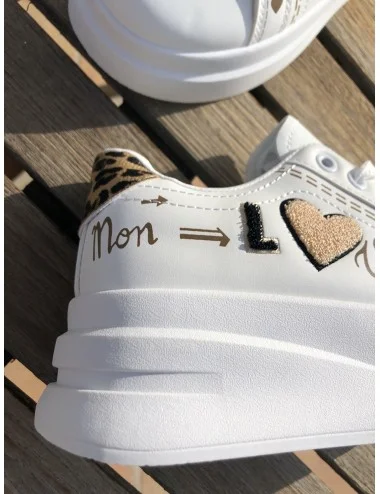 Ninneta White Animal Print