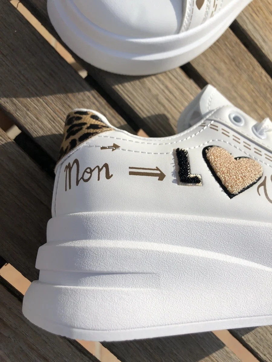 Ninneta White Animal Print