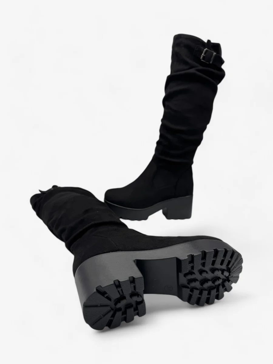 Botas con caña alta de Ante Musei Noir