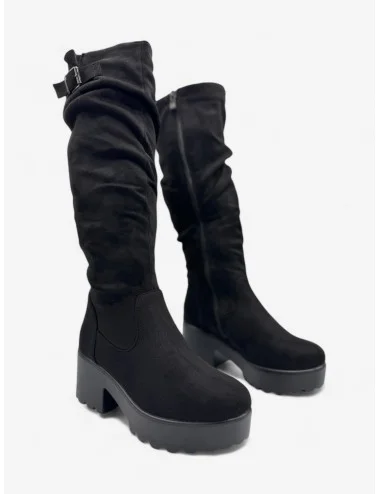 Botas con caña alta de Ante...