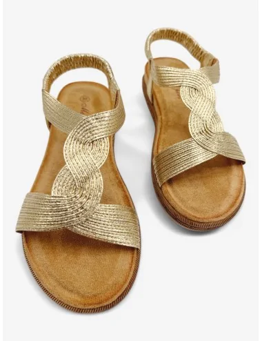 Sandalias Ariccia Gold