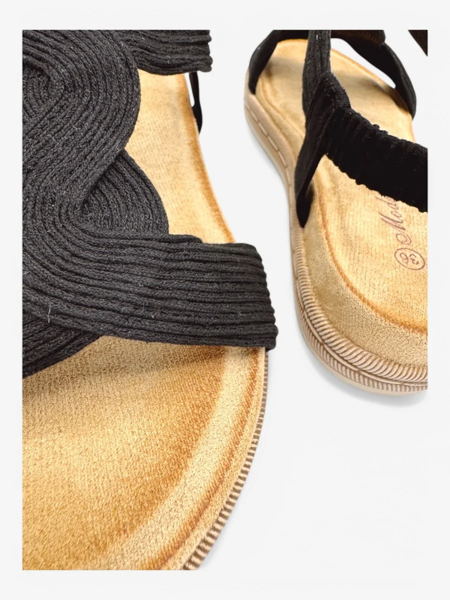 Sandalias Ariccia Noir