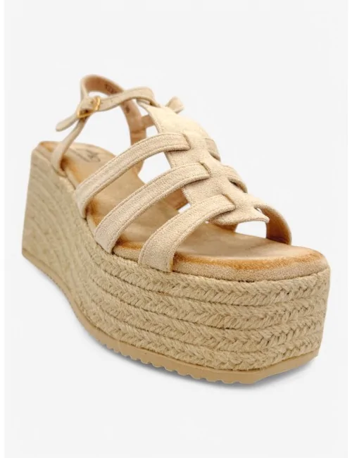 Sandalias Altas de Esparto...