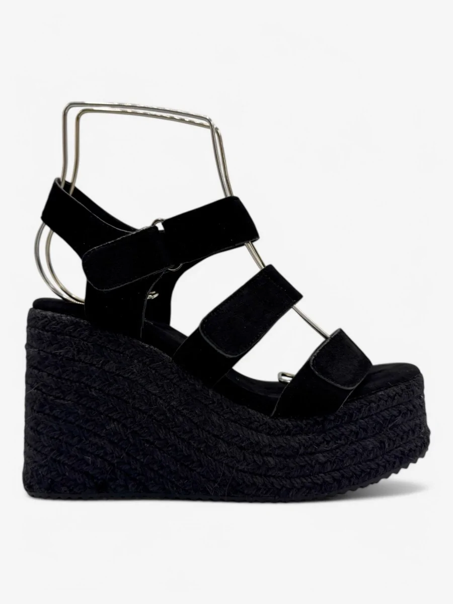 Sandalias con Cuña altas Aprilia Noir