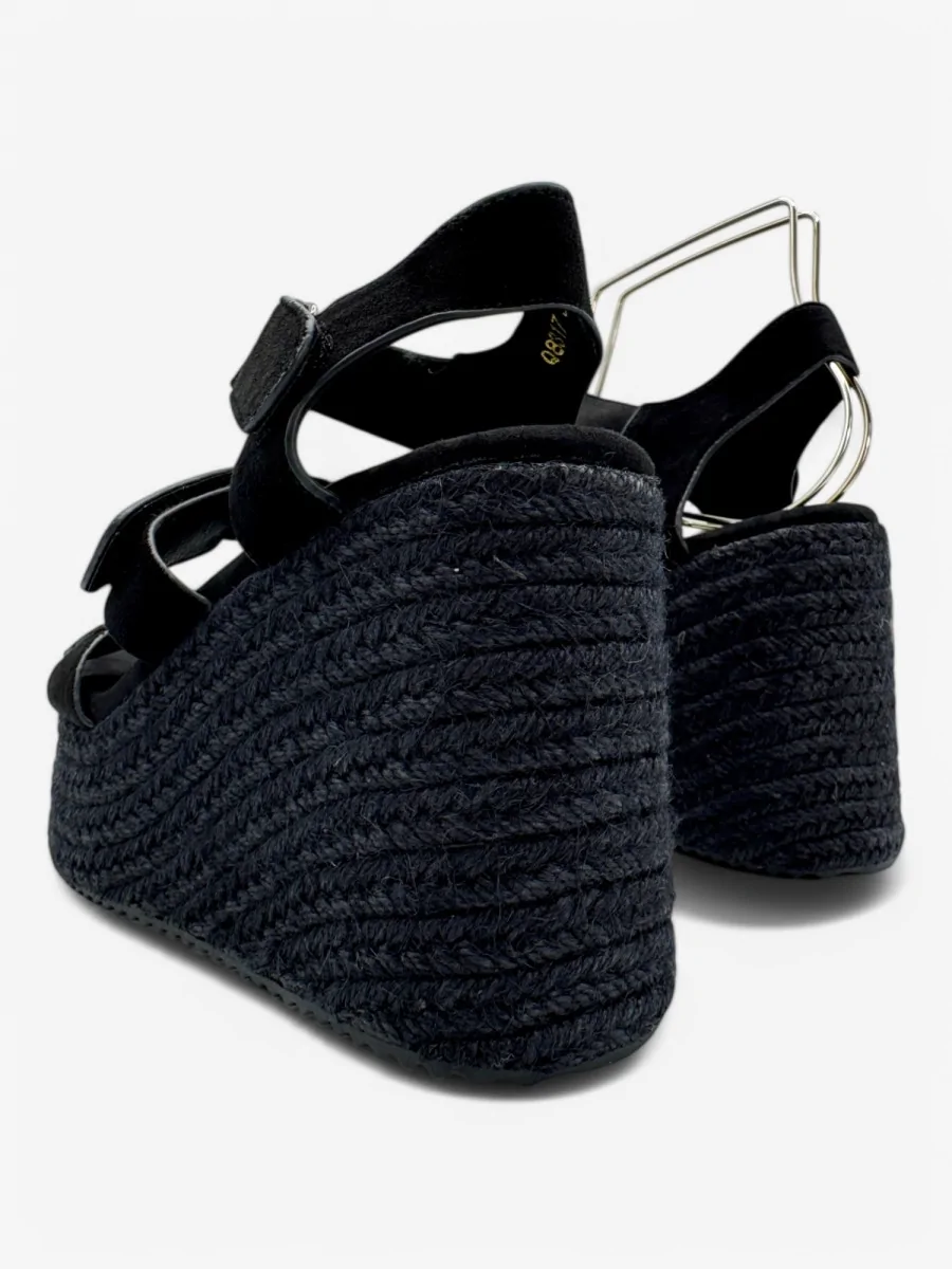 Sandalias con Cuña altas Aprilia Noir