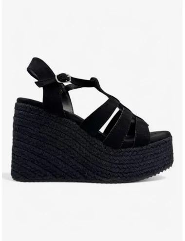 Sandalias con Cuña Casazza Noir All