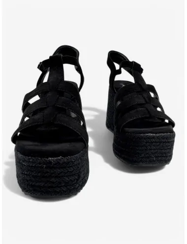 Sandalias con Cuña Casazza Noir All