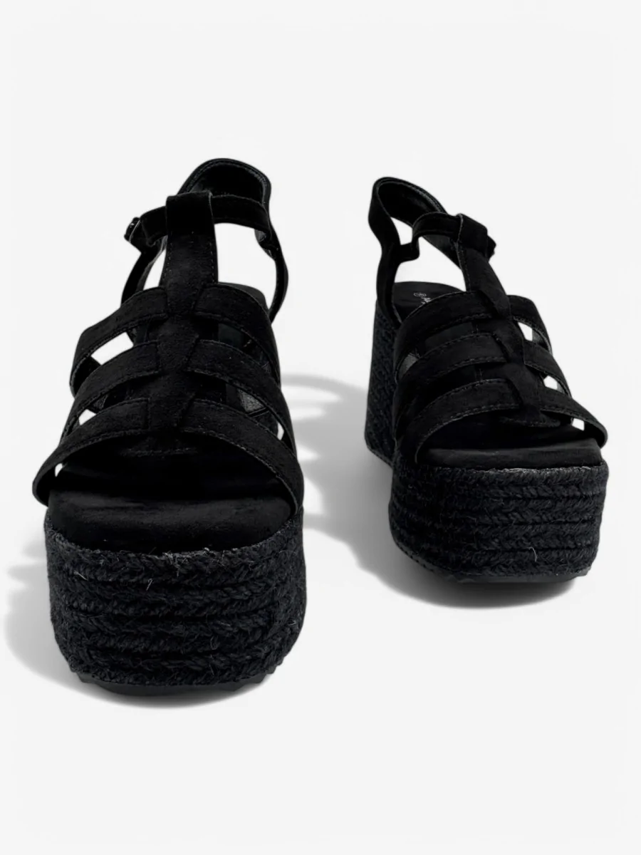 Sandalias con Cuña Casazza Noir All