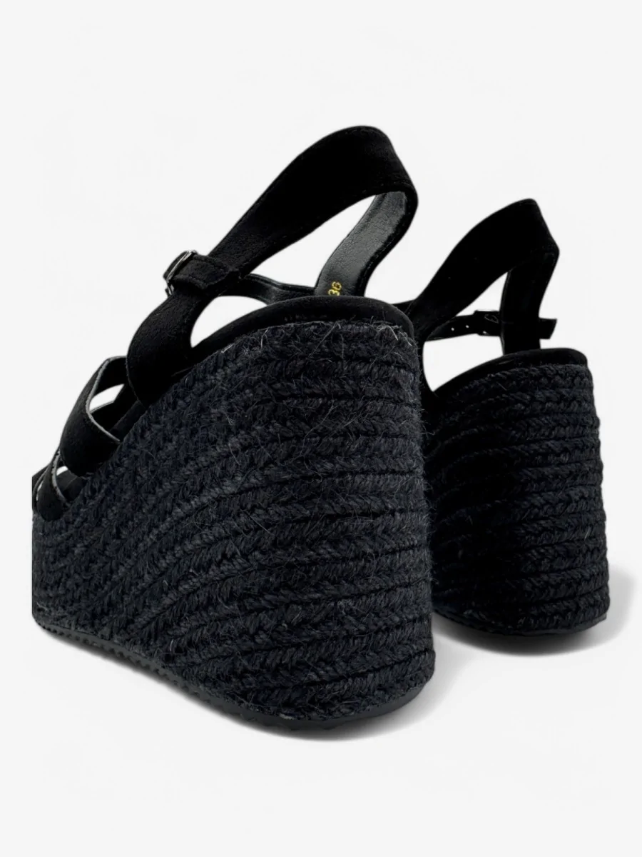 Sandalias con Cuña Casazza Noir All