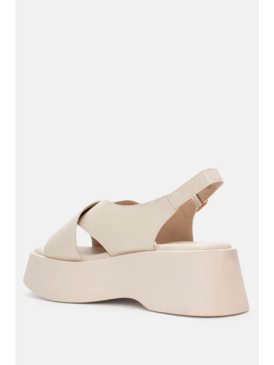 Sandalias Cruzadas Carige Beige