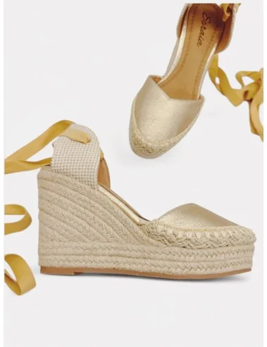Cuñas de Esparto Atada en Pierna Cles Gold