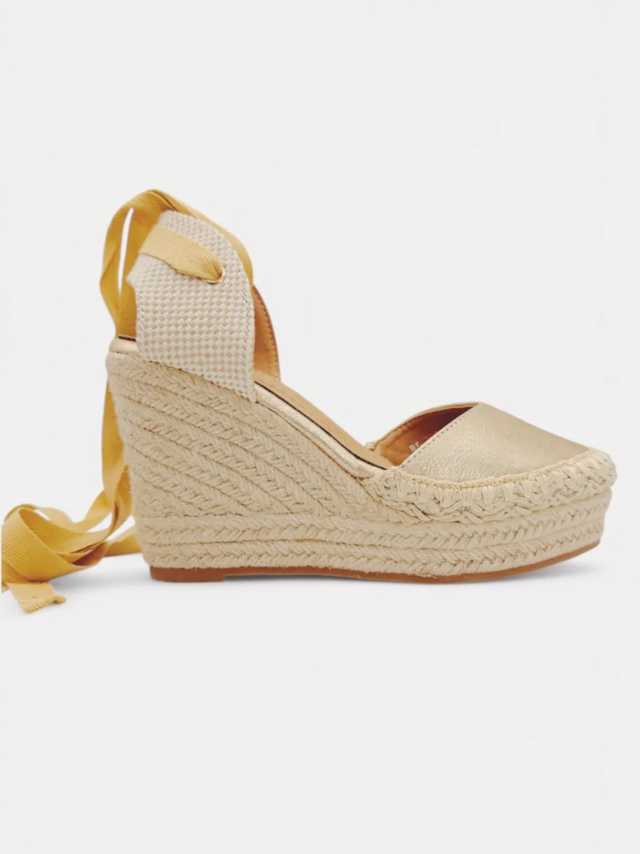 Cuñas de Esparto Atada en Pierna Cles Gold