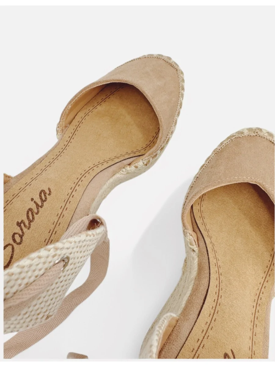 Cuñas de Esparto Atada en Pierna Cles Khaki