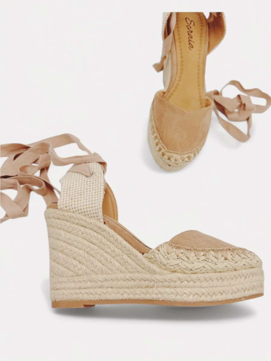 Cuñas de Esparto Atada en Pierna Cles Khaki