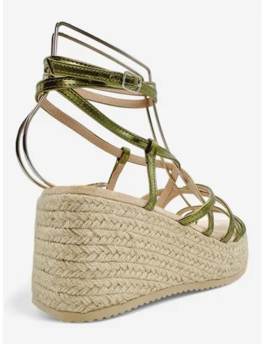 Sandalias Con Plataforma de...