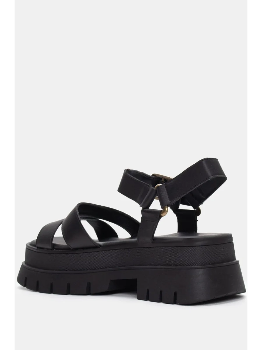 Sandalias con Plataforma Gemini Noir
