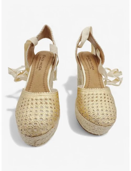 Sandalias con Cuñas de...