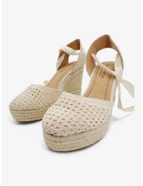 Sandalias con Cuñas de...