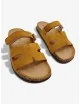 Sandalias con Velcro Erba Camel