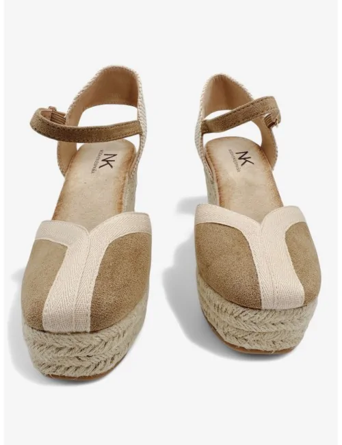 Sandalias con Cuñas de...