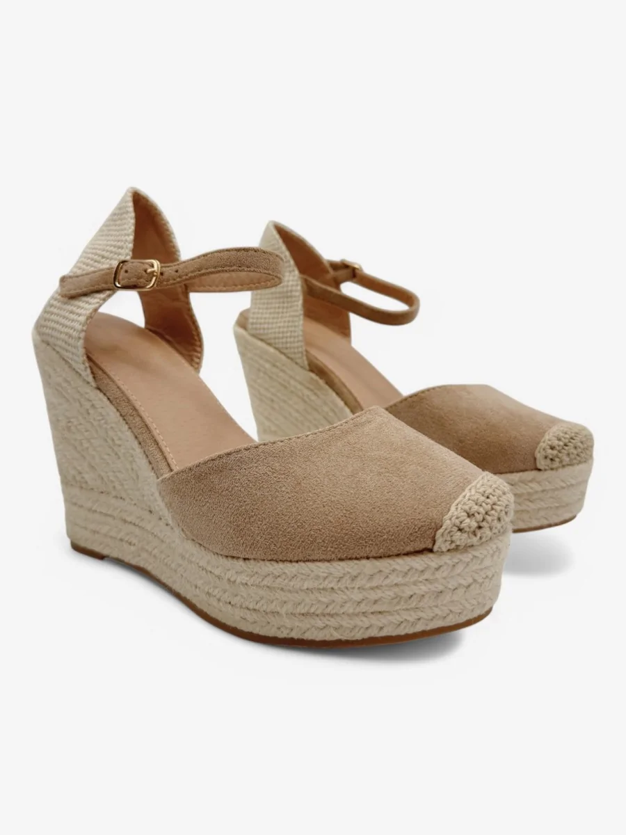 Sandalias Altas con Pulsera Galiate Khaki