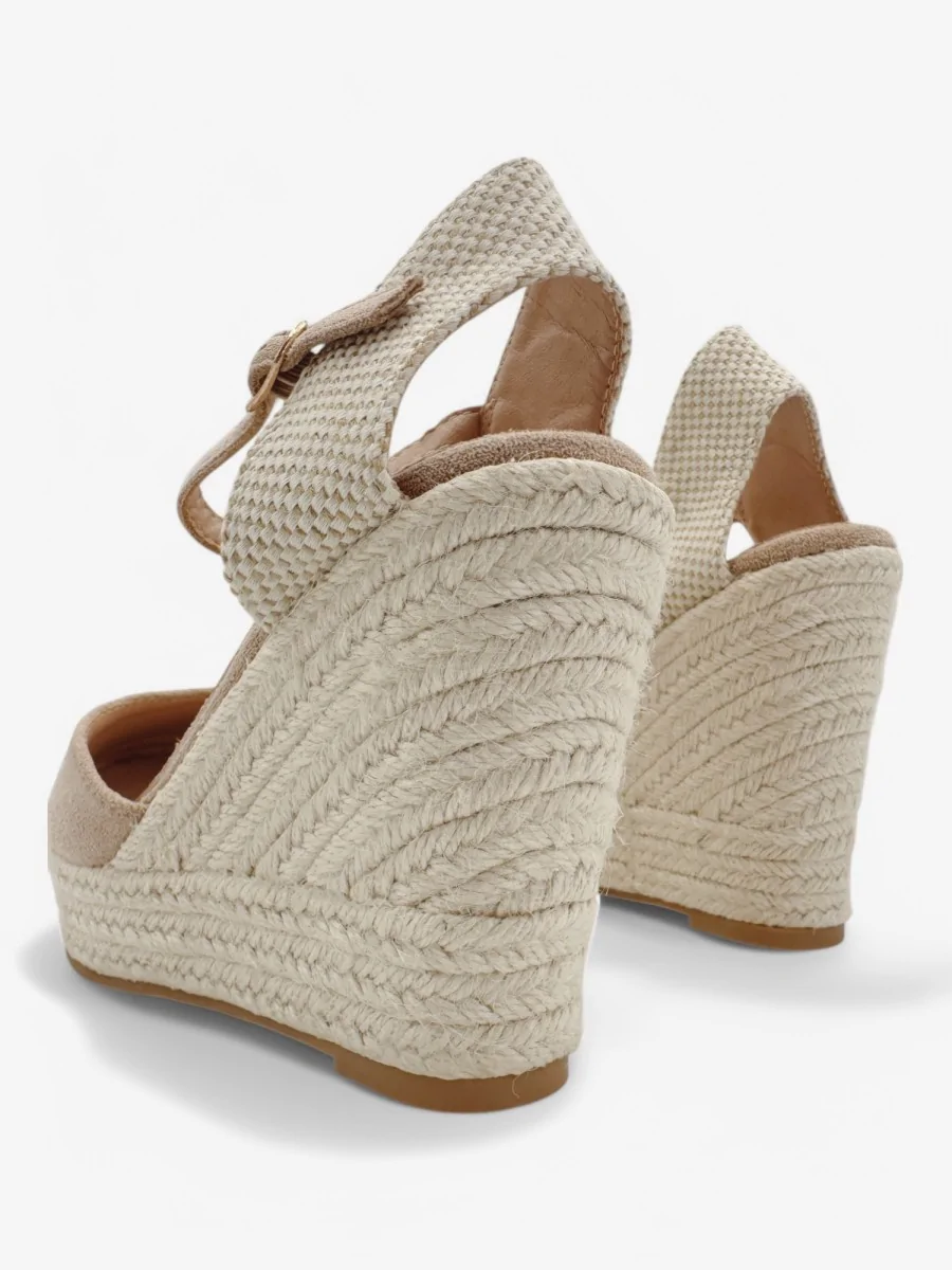 Sandalias Altas con Pulsera Galiate Khaki