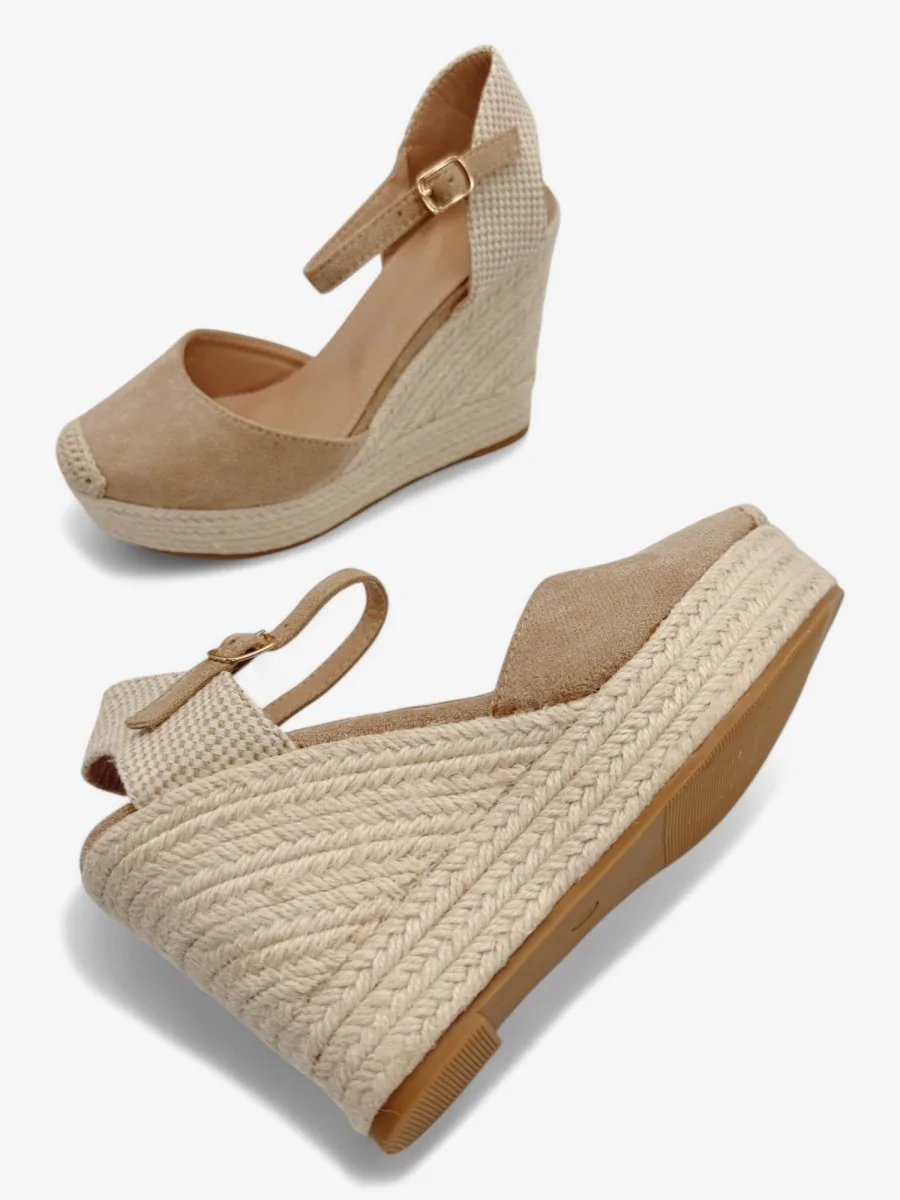 Sandalias Altas con Pulsera Galiate Khaki
