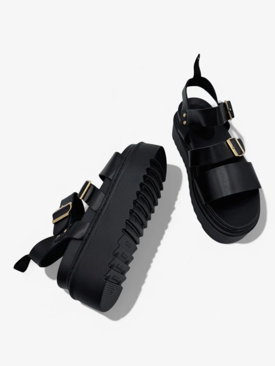 Sandalias con Plataforma Navelli Noir