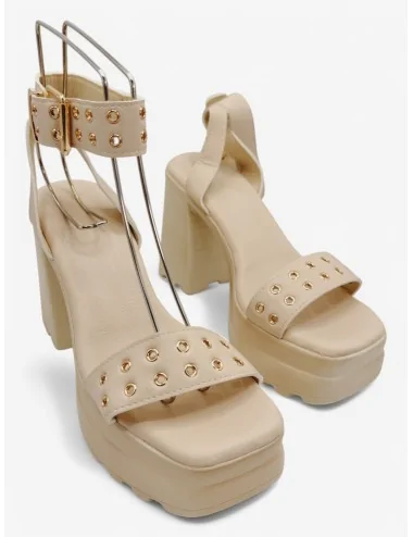 Sandalias con Tacón Sarcina...