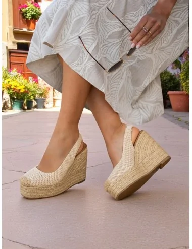 Sandalias de Cuña con...