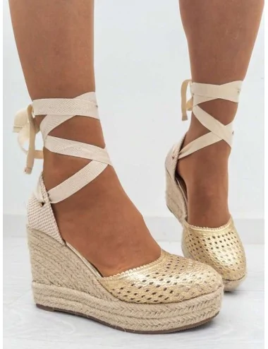 Sandalias con Cuñas de...