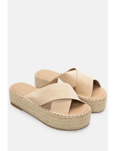 Sandalias Con Plataforma...