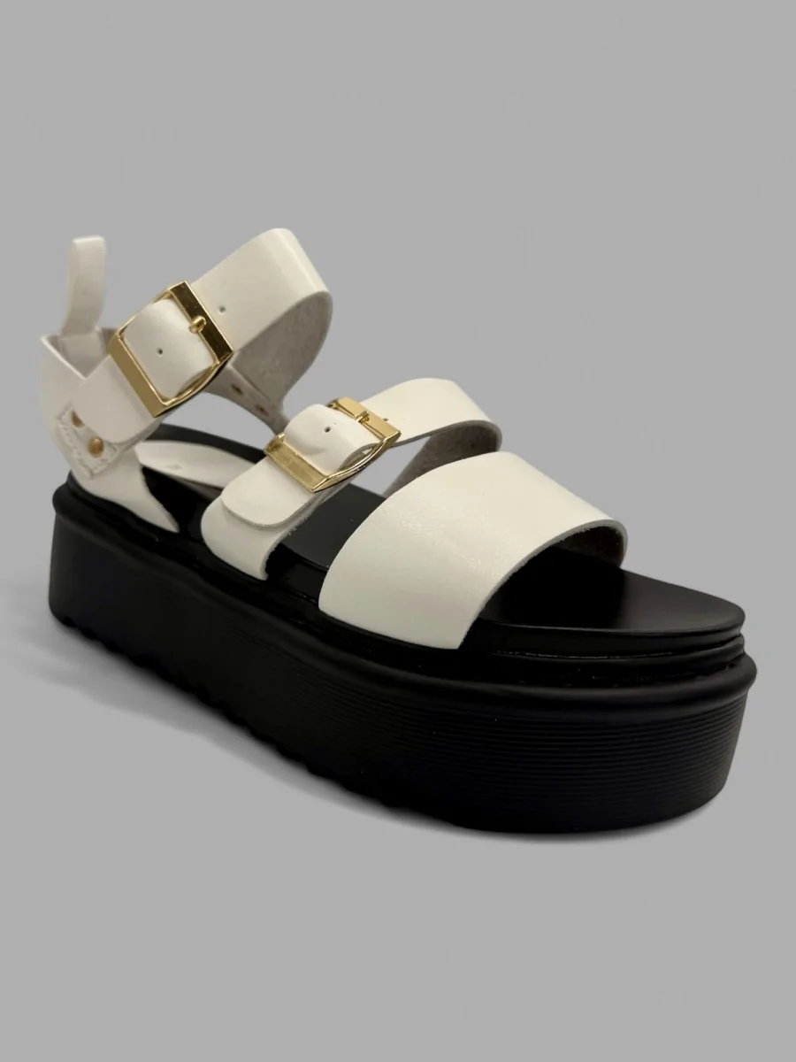 Sandalias con Plataforma Navelli White