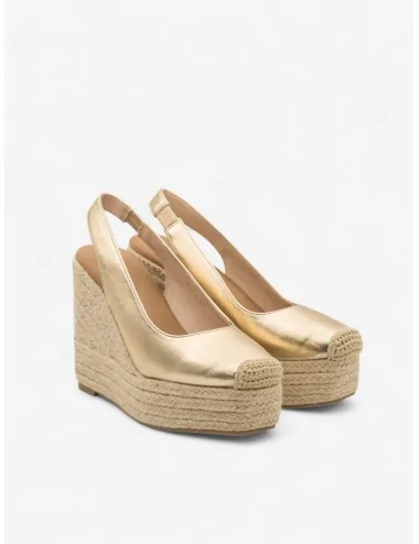 Sandalias con Esparto Altas...