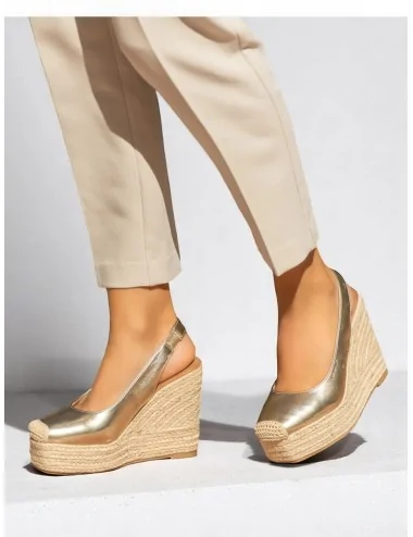 Sandalias con Esparto Altas...