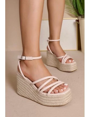 Sandalias con Tiras y...