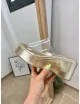 Sandalias con Plataforma Transparente Lioni Gold