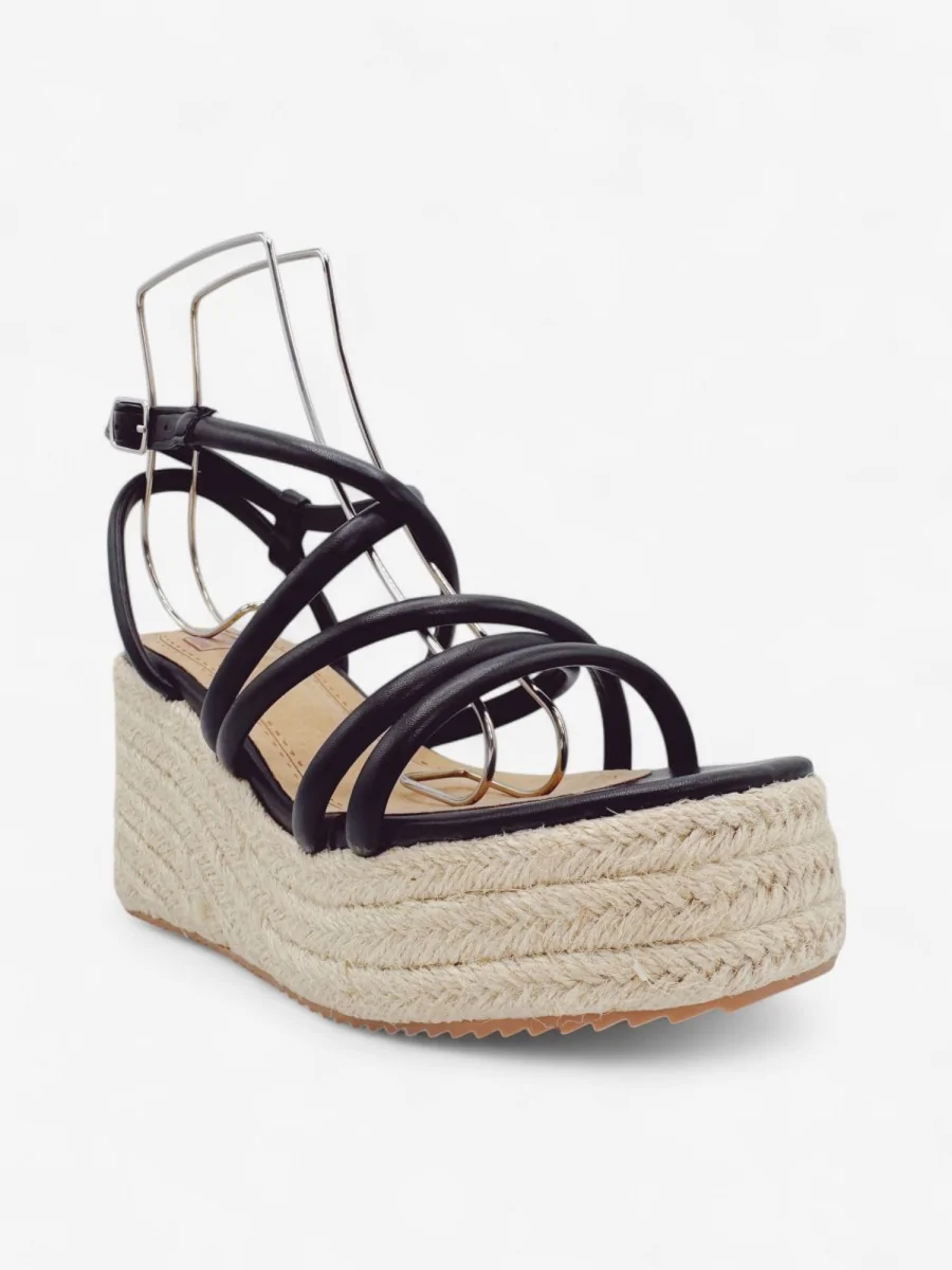 Sandalias con Tiras Cruzadas Chieri Noir