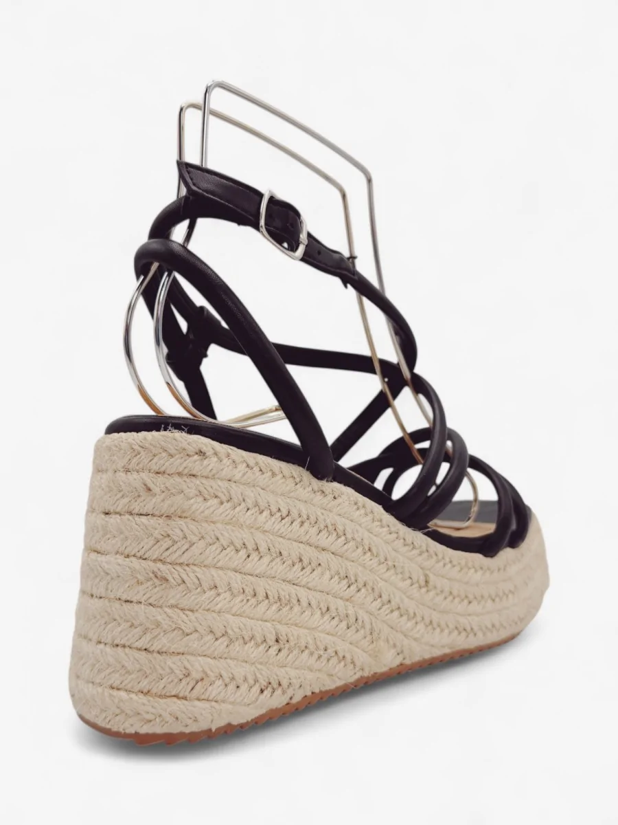 Sandalias con Tiras Cruzadas Chieri Noir