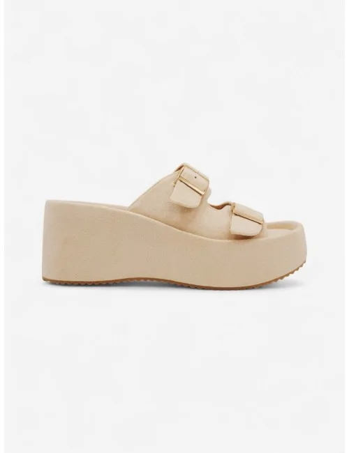 Sandalias Con Plataforma y...