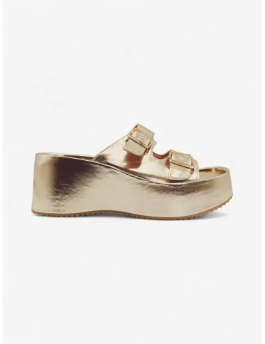 Sandalias Con Plataforma y...
