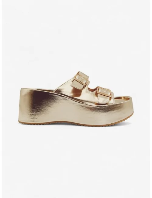 Sandalias Con Plataforma y...